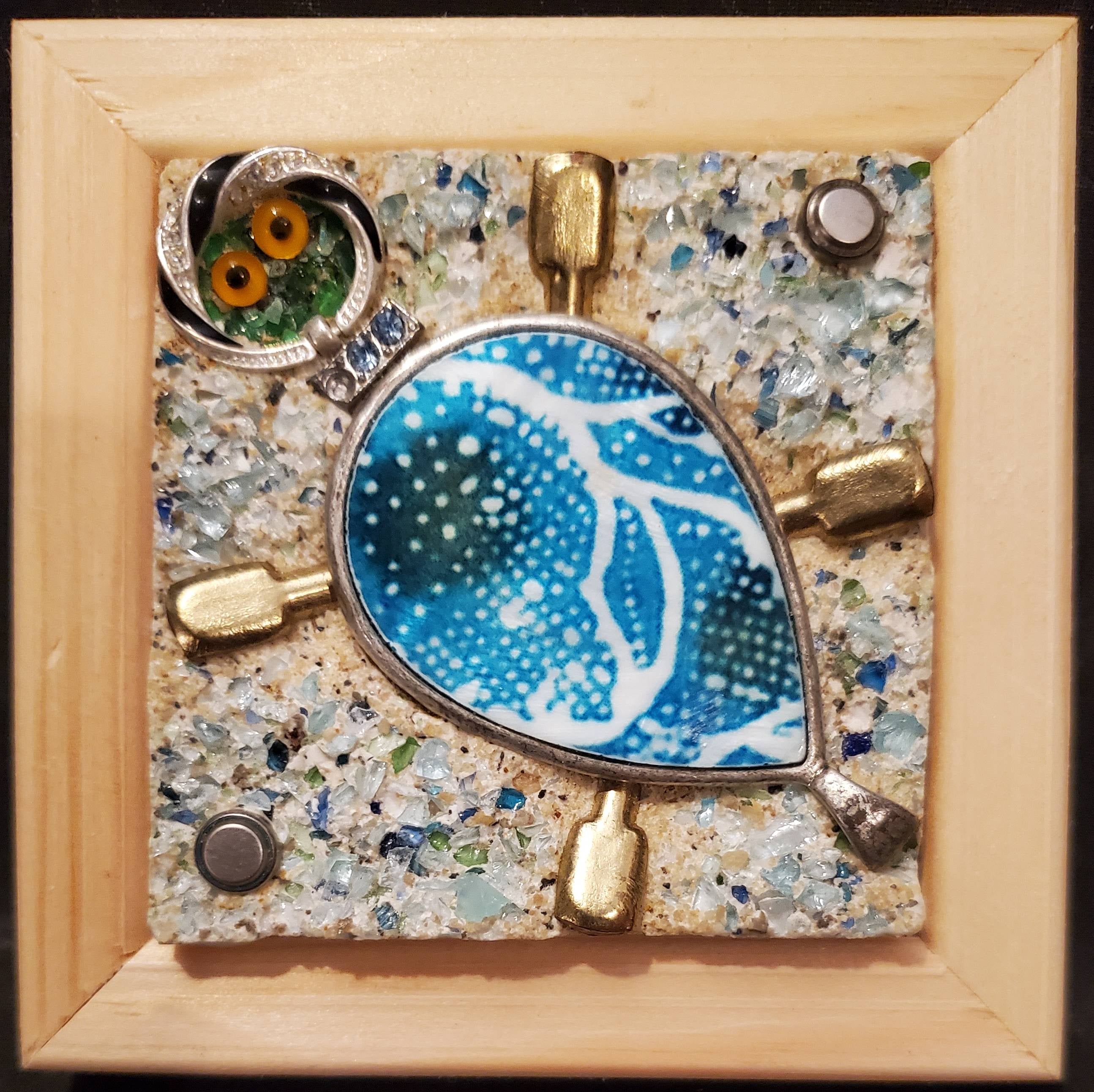 4x4 Turtle (framed)