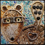 4x4 Raccoon (unframed)