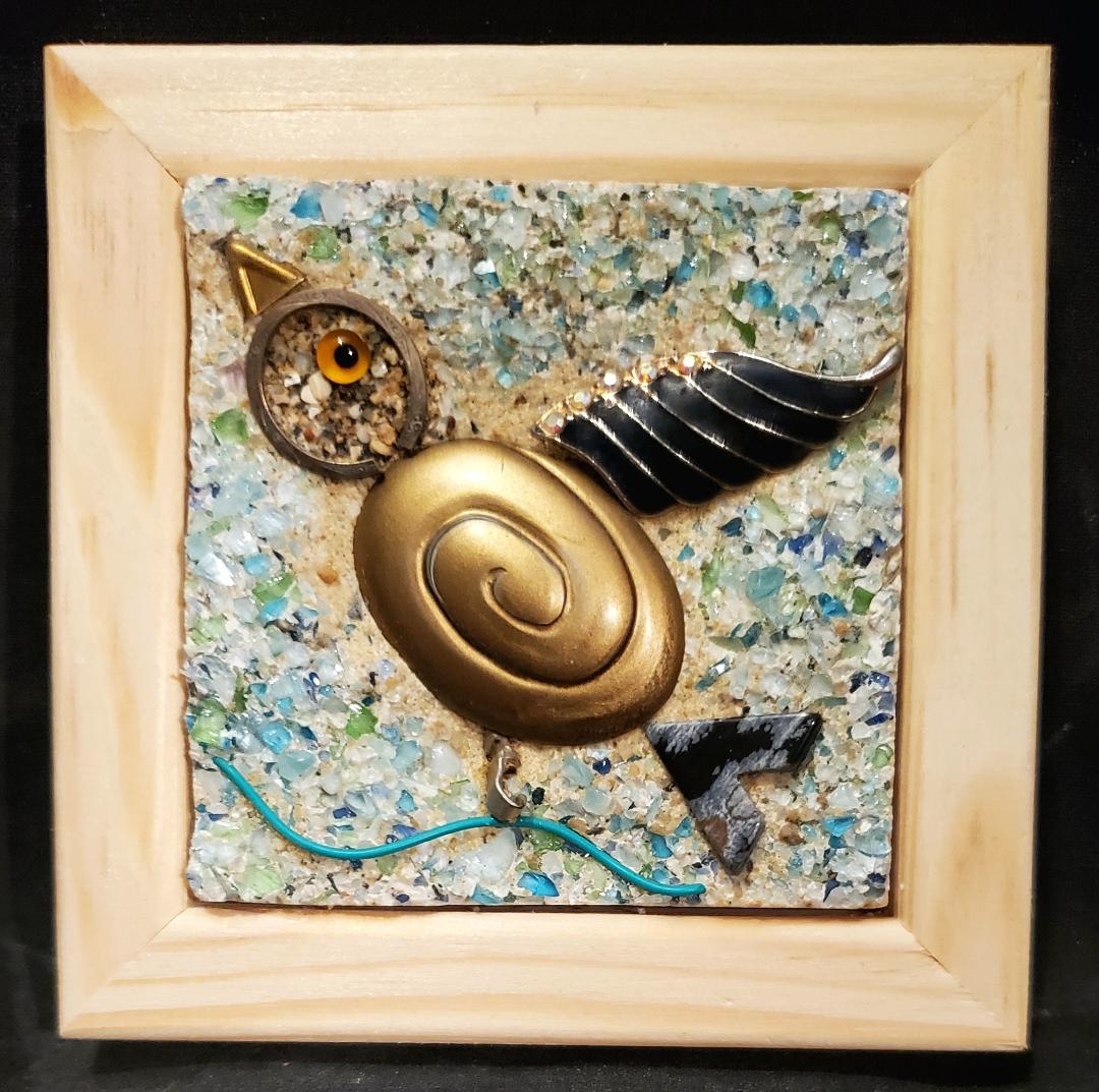 4x4 Song Bird (framed)