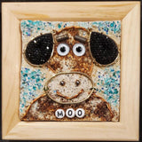 4x4 Cow (framed)