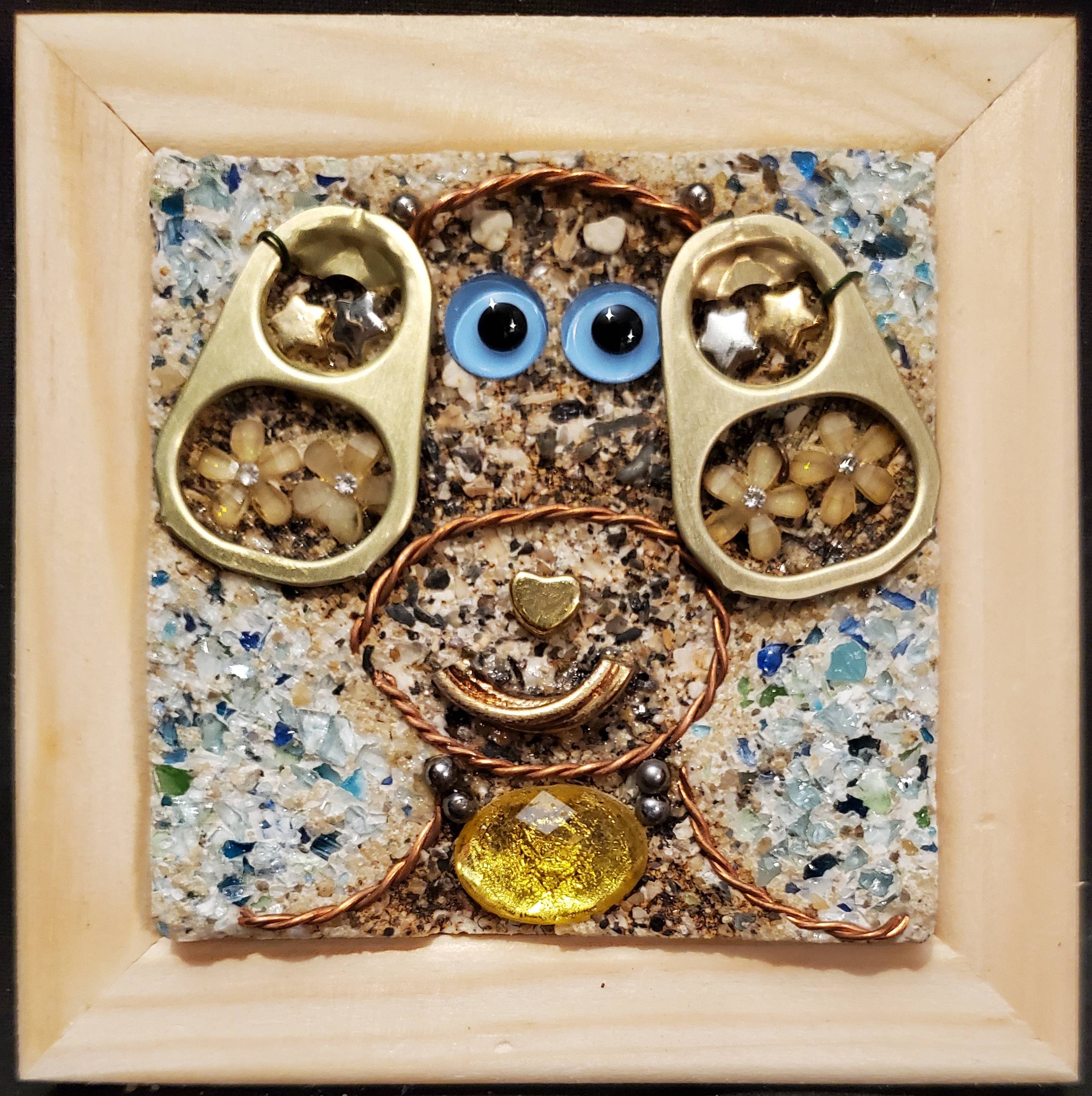 4x4 Doggie  (framed)