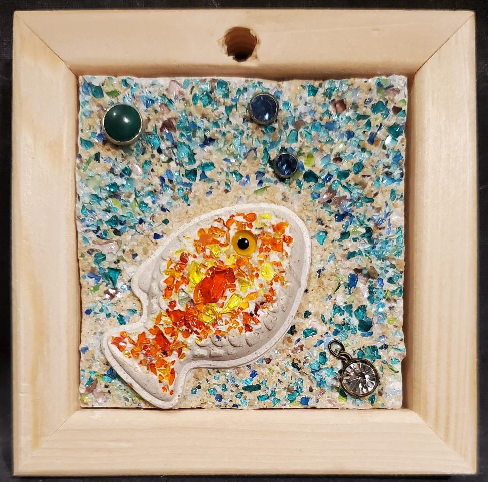 4x4 Fish (framed)