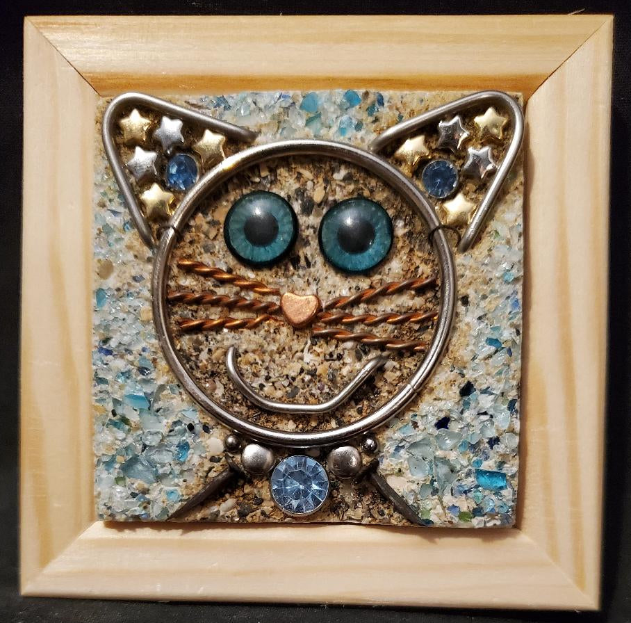 4x4 Kitty 1 (framed)
