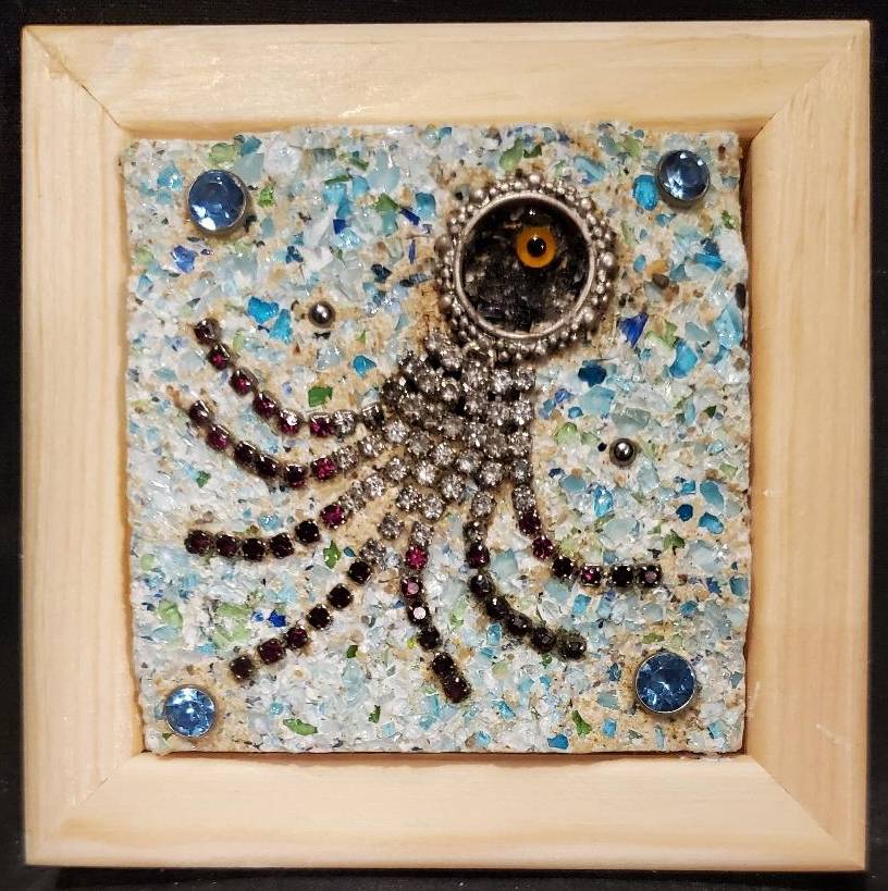 4x4 Octopus (framed)