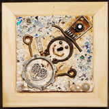4x4 Snowman 4 (framed)