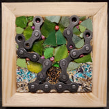 4x4 Spring Tree (framed)
