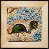 4x4 Walking Turtle (framed)