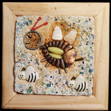 4x4 Bee (framed)