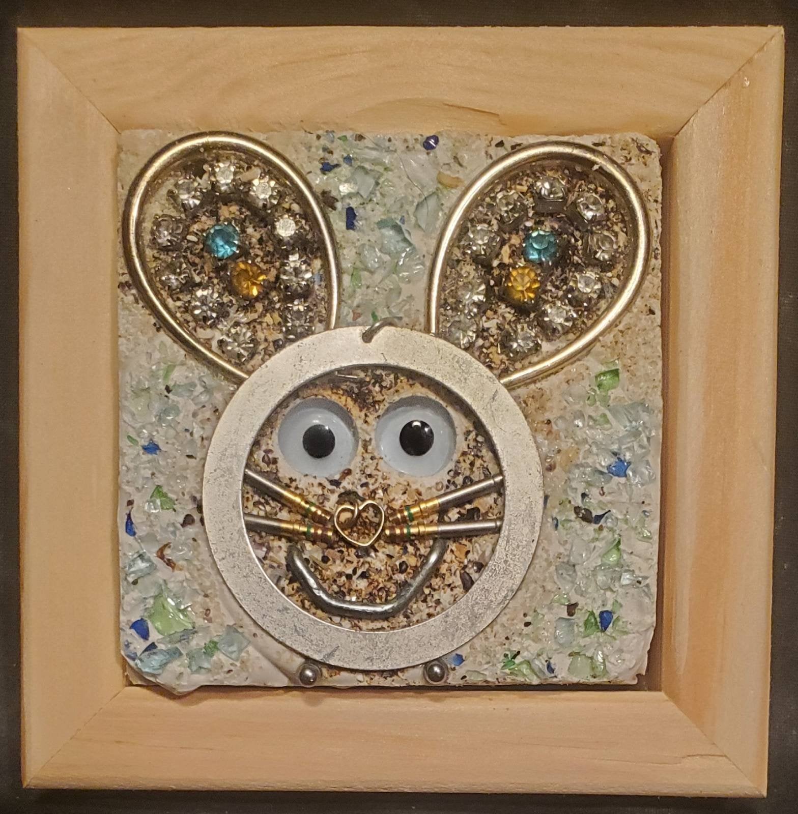 4x4 Bunny (framed)