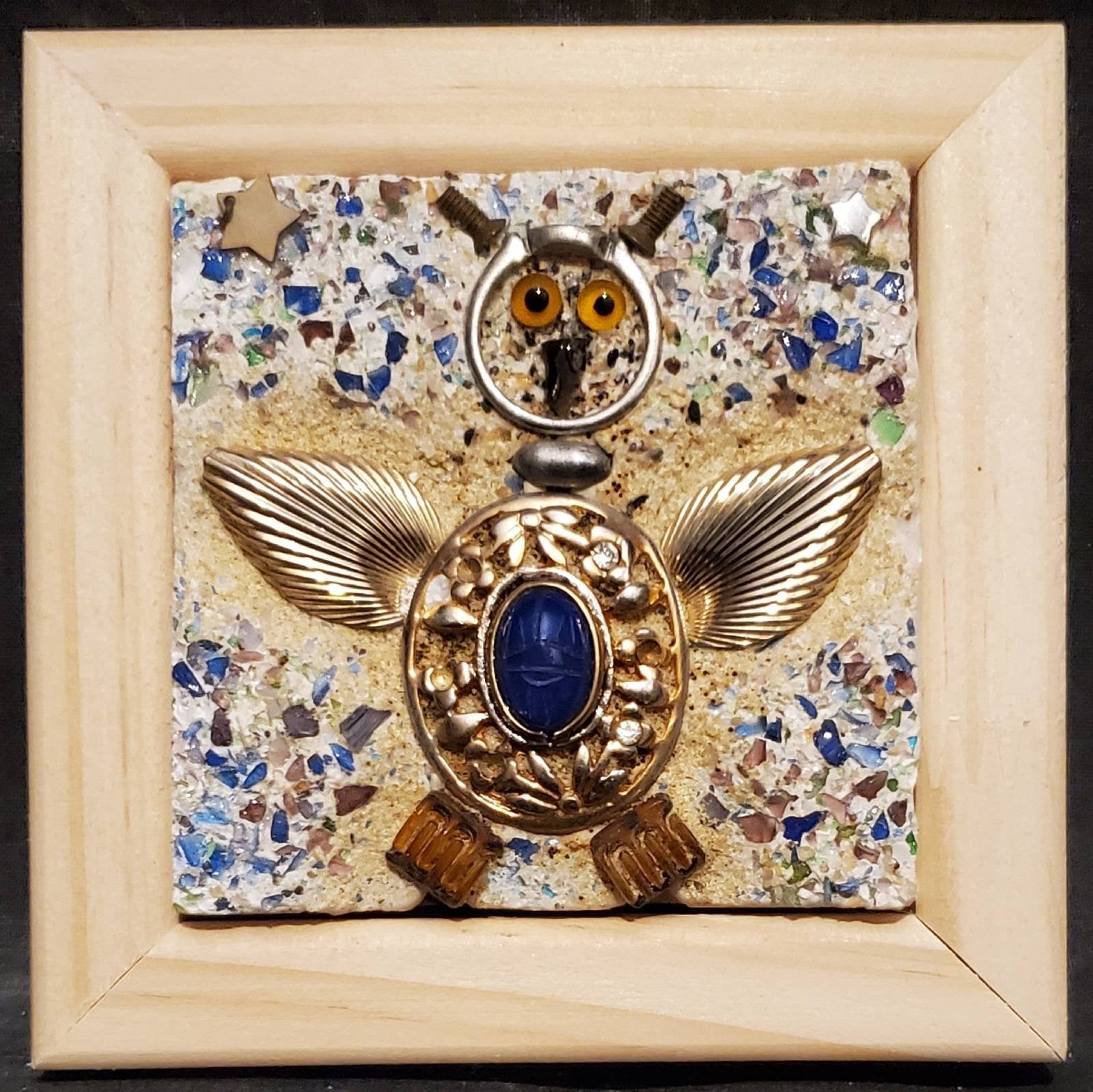 4x4 Owl (framed)