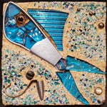 4x4  Blue Fish (unframed)