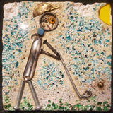 4x4 Golfer (unframed)