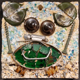4x4 Green Crab (unframed)