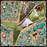 4x4 Green Fish