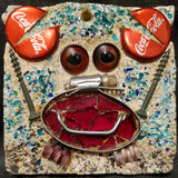 4x4 Red Crab (unframed)