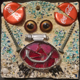 4x4 Red Crab (unframed)