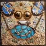 4x4 Blue Crab (unframed)