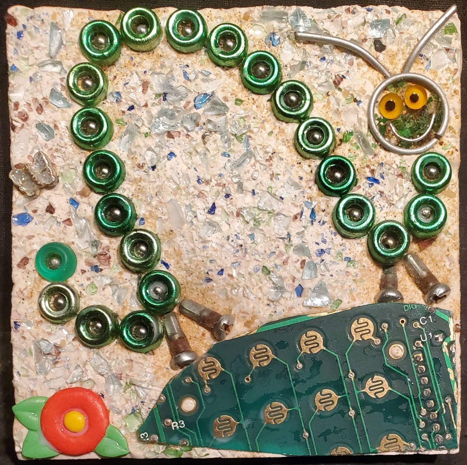 4x4 Catapiller (unframed)