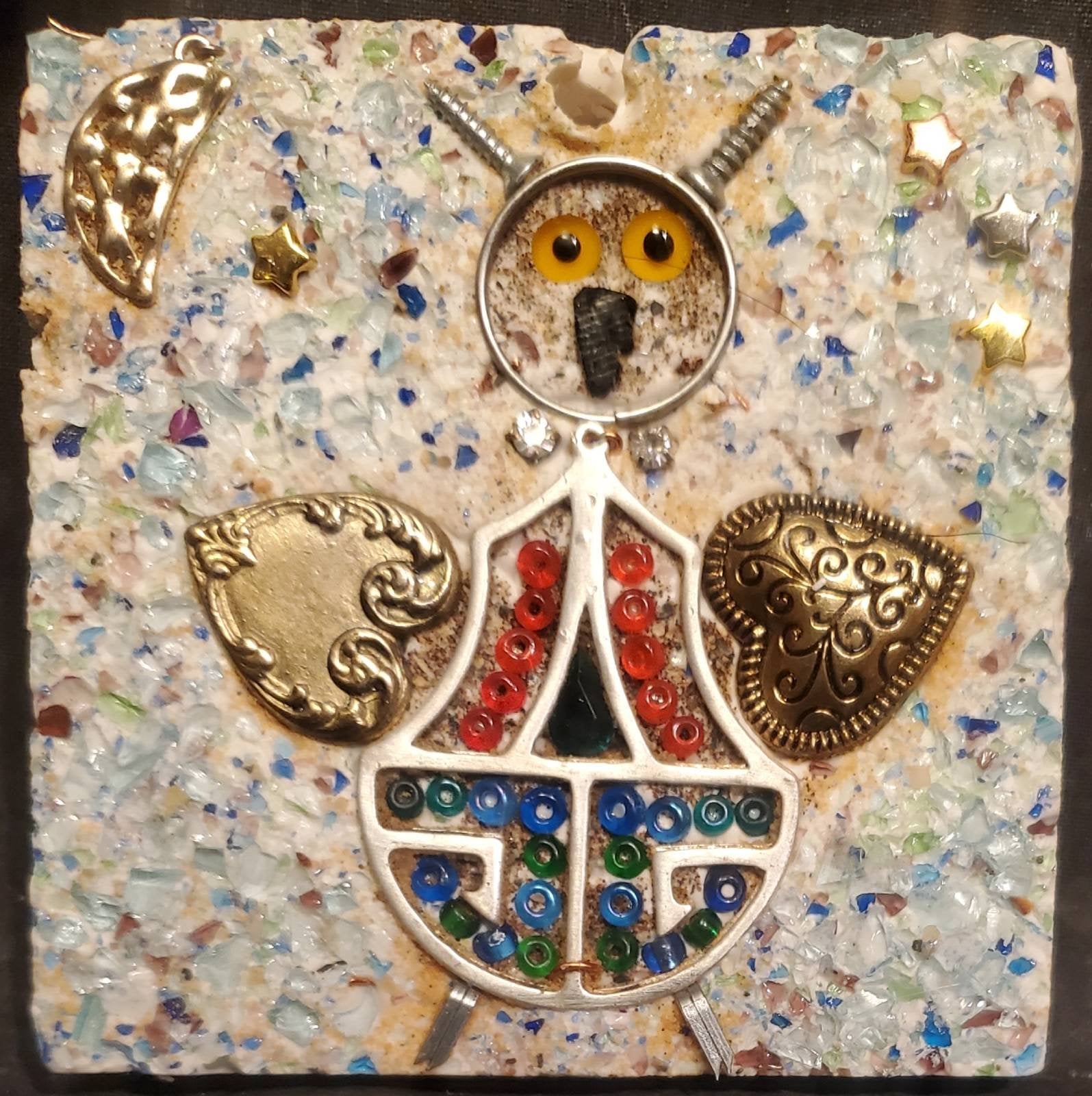 4x4 Owl (unframed)