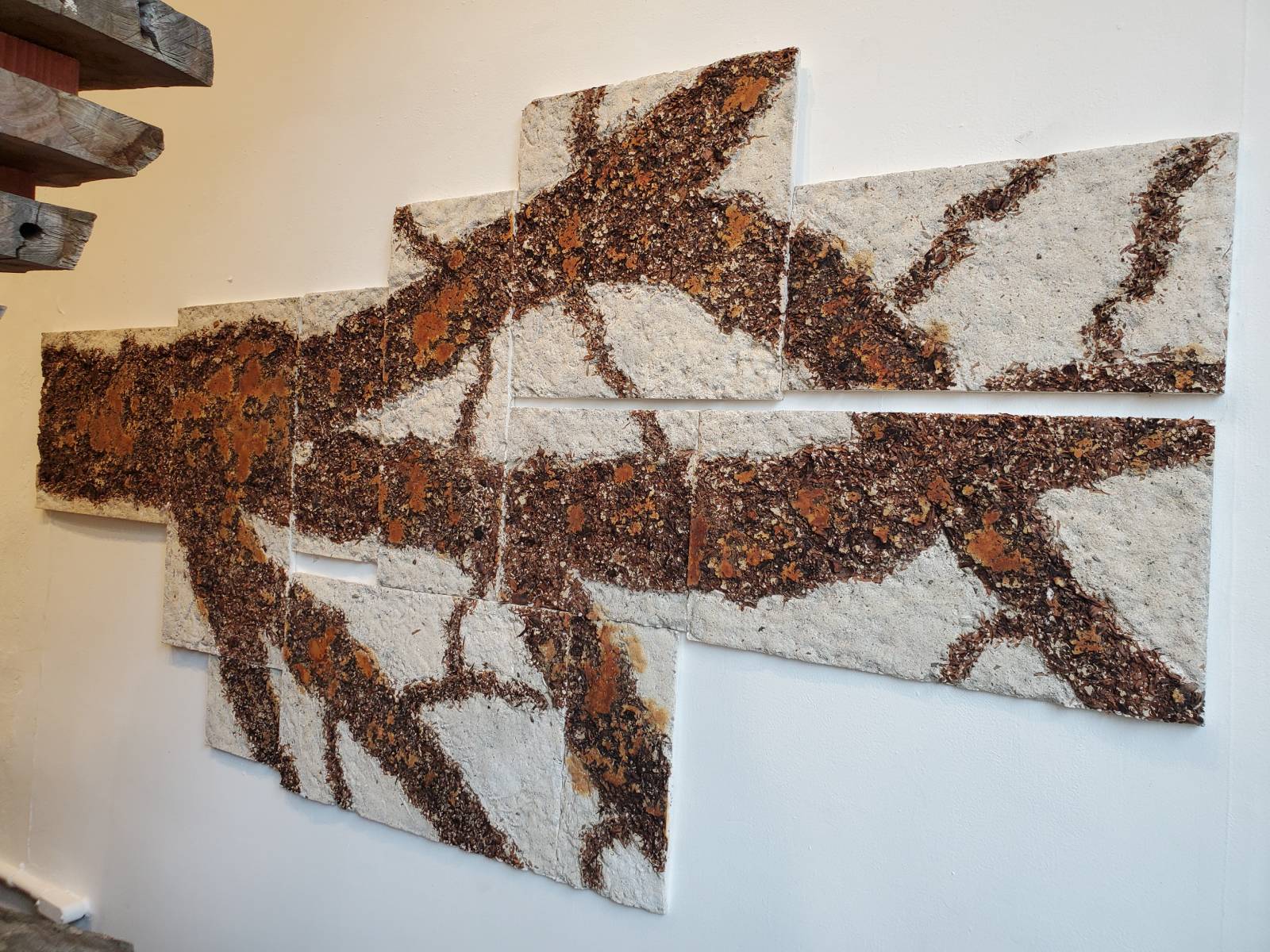 Controlled Burn (11 piece polyptych)